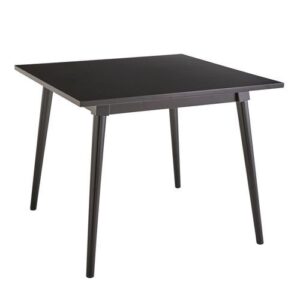 Black Square Table Unique